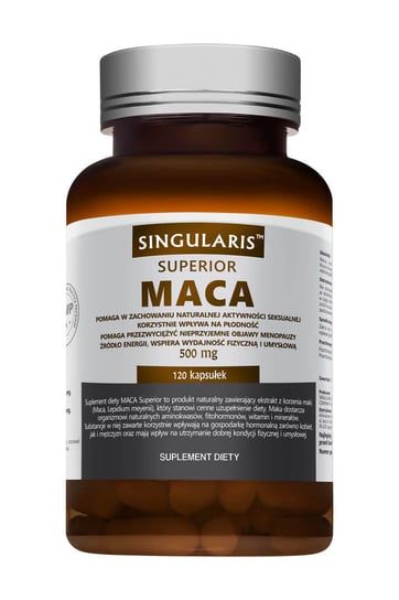 Singularis, Superior Maca, пищевая добавка, 120 капсул
