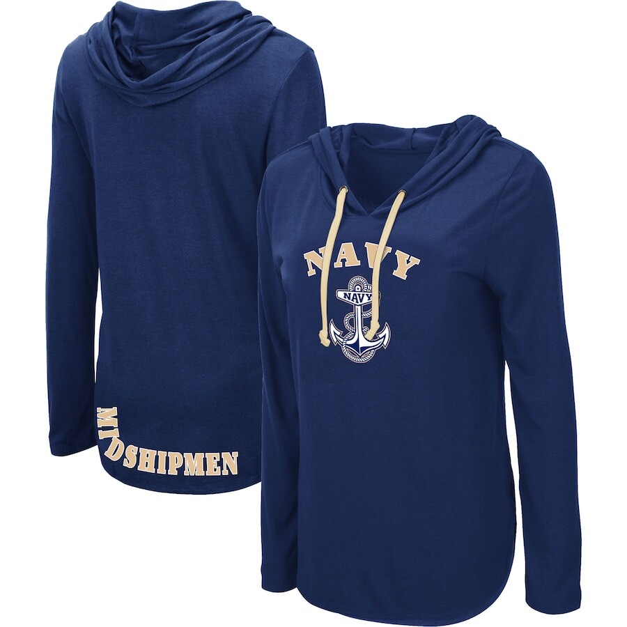 

Футболка с длинным рукавом Colosseum Navy Midshipmen, нави