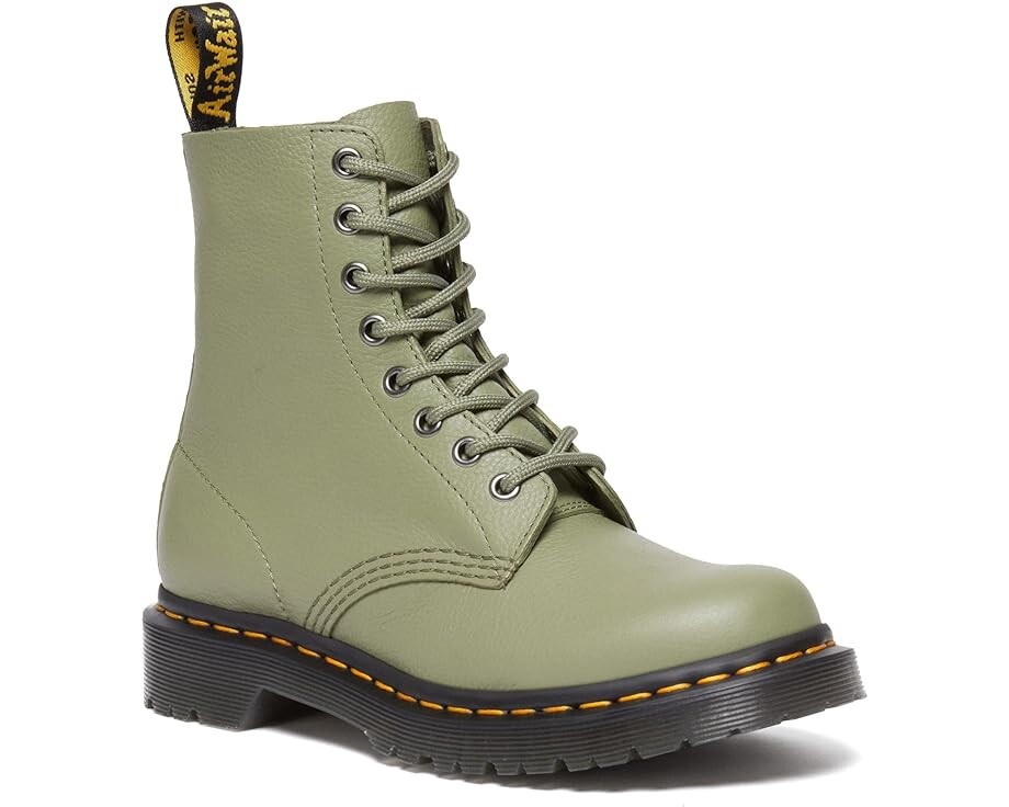 

Ботинки Dr. Martens 1460 Pascal, цвет Muted Olive