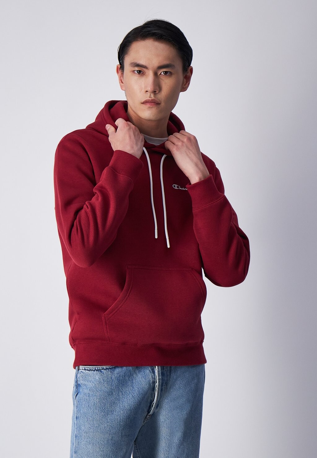 

Толстовка Classic Small American Logo Champion, цвет dark red