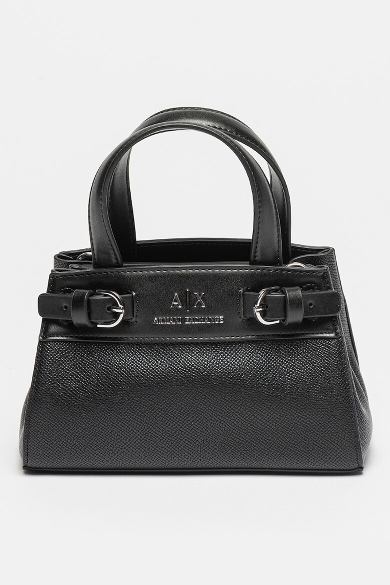 

Сумка из экокожи Armani Exchange, черный