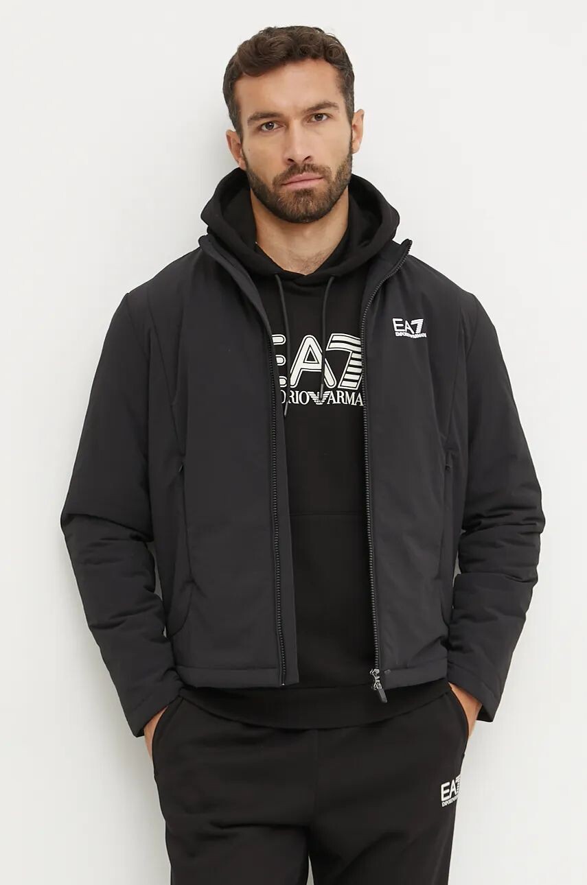 

Спортивная куртка EA7 Emporio Armani, черный