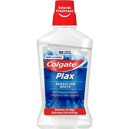 

Plax Sensation Белый ополаскиватель для рта 500мл, Colgate