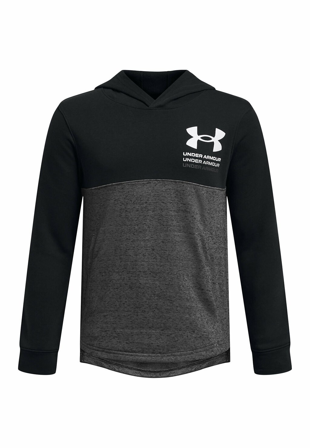 

Толстовка UNDER ARMOUR FLEECE TOPS UA BOYS RIVAL TERRY HOODIE, цвет black (001)