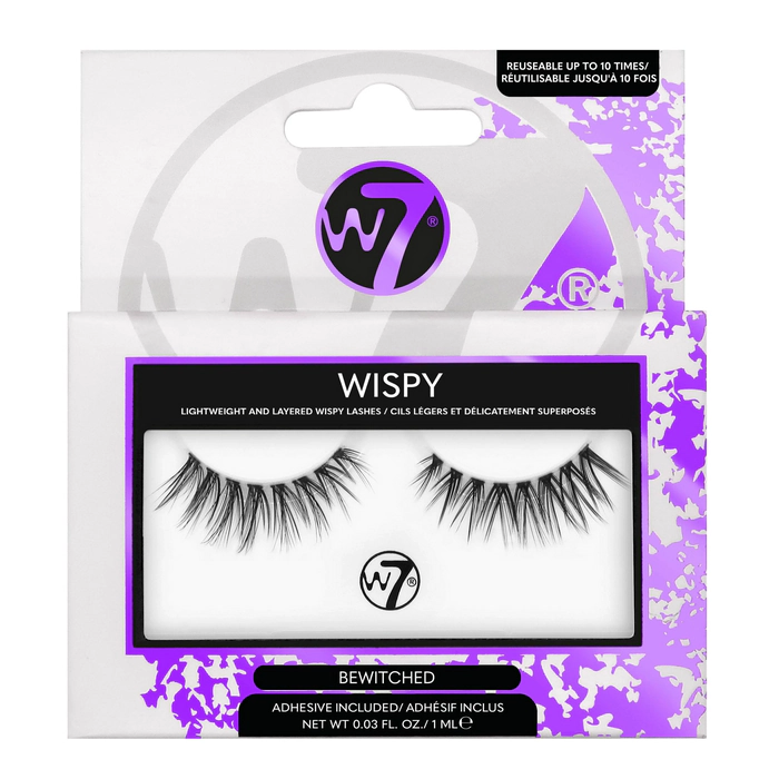 

Накладные ресницы pestañas postizas wispy lashes W7, количество 2 штук