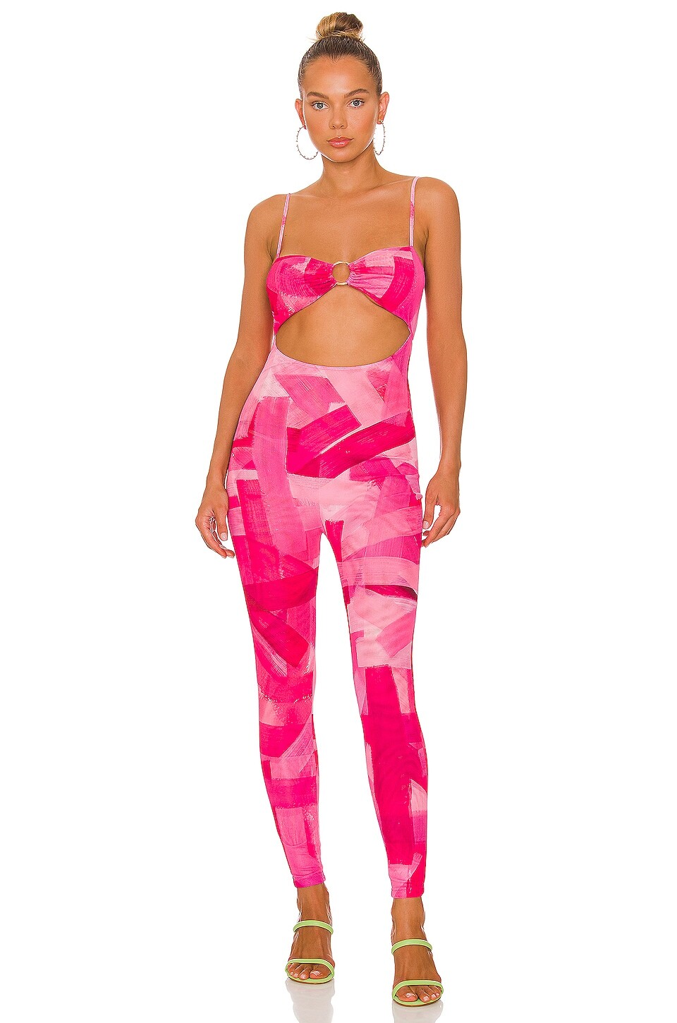 

Комбинезон Farai London Cut Out, цвет Electric Orchid