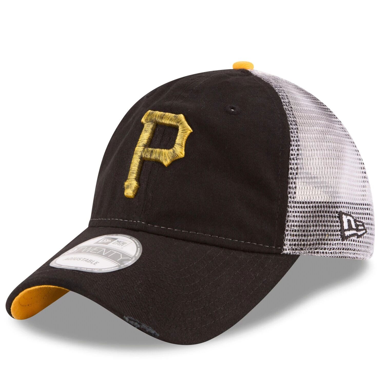 

Мужская регулируемая кепка New Era Black Pittsburgh Pirates Team Rustic 9TWENTY