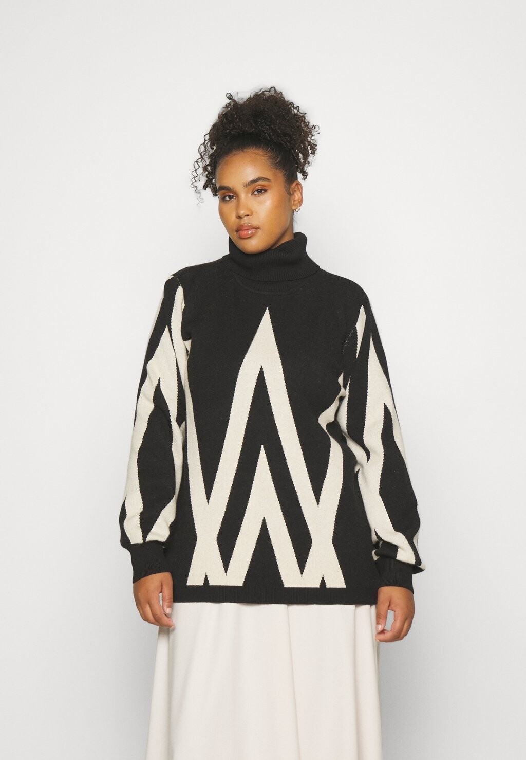 

Свитшот Object OBJRAY ROLLNECK, черный