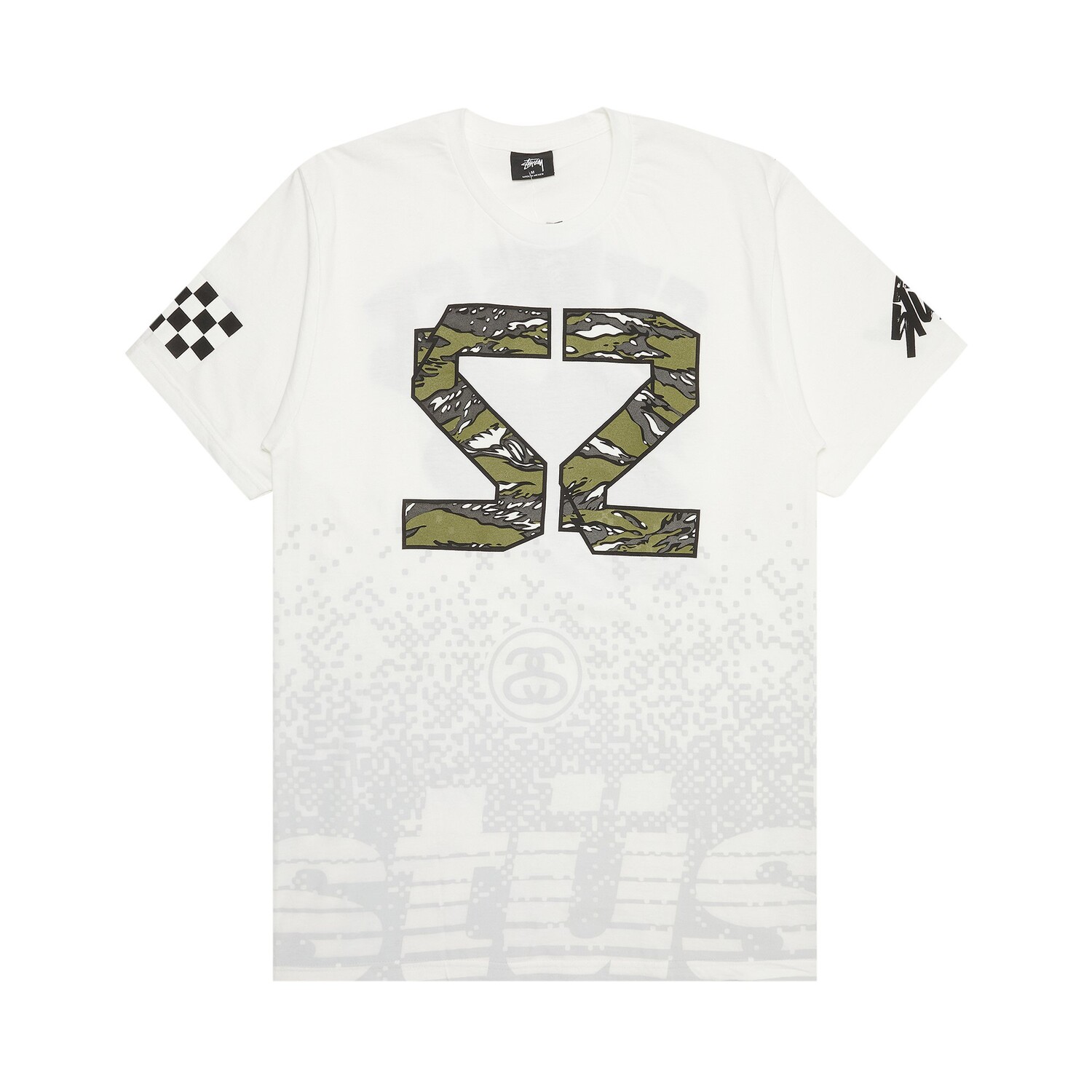 

Футболка Stussy Camo 35 Белая, Белый