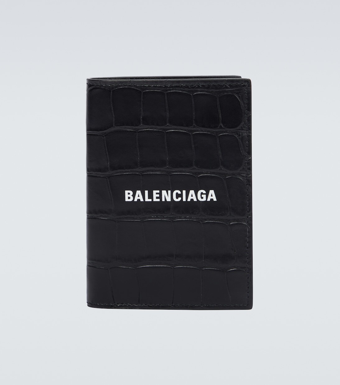 

Кошелек Cash из кожи с логотипом Balenciaga, черный