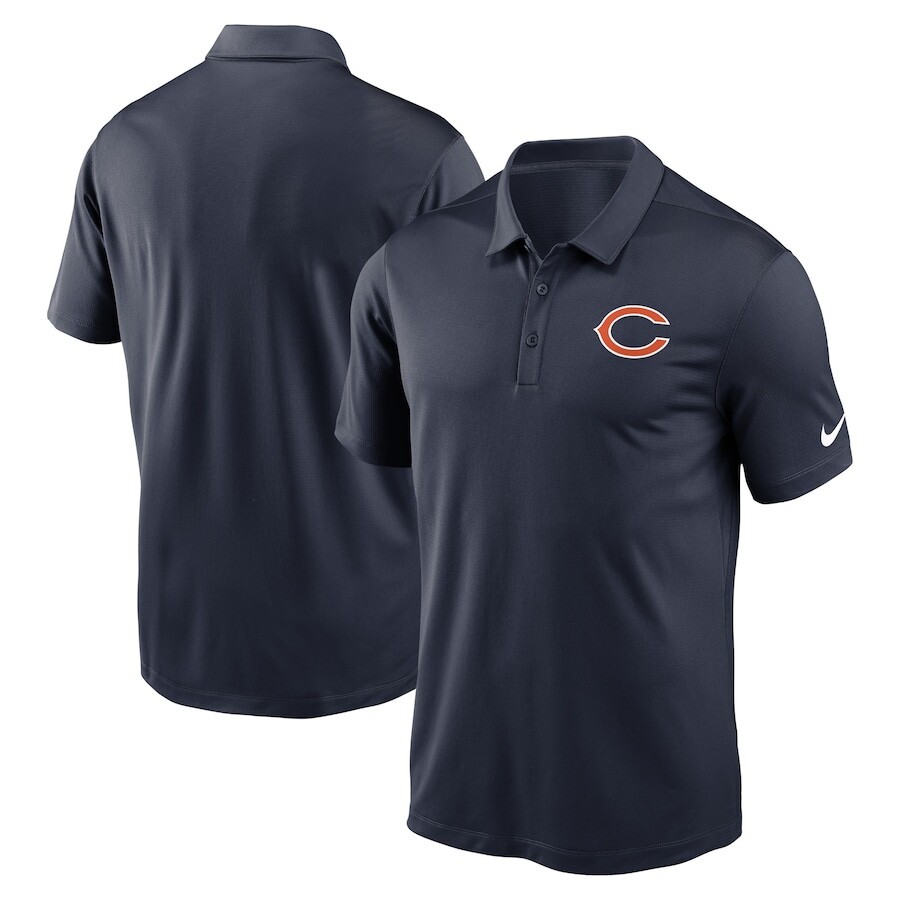 

Поло с коротким рукавом Nike Chicago Bears, нави
