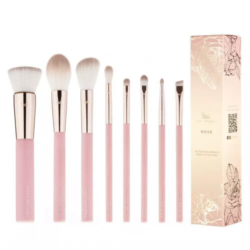 

Набор из 8 кистей для макияжа с веганскими розами Manybeauty, Many Brushes