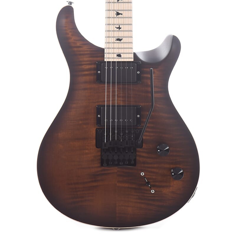 Электрогитара PRS Dustie Waring CE 24 Floyd Burnt Amber Smokeburst