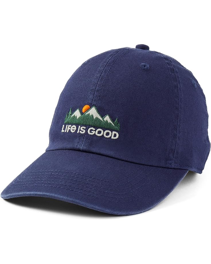 Кепка Life is Good LIG Mountains Chill, синий цена и фото