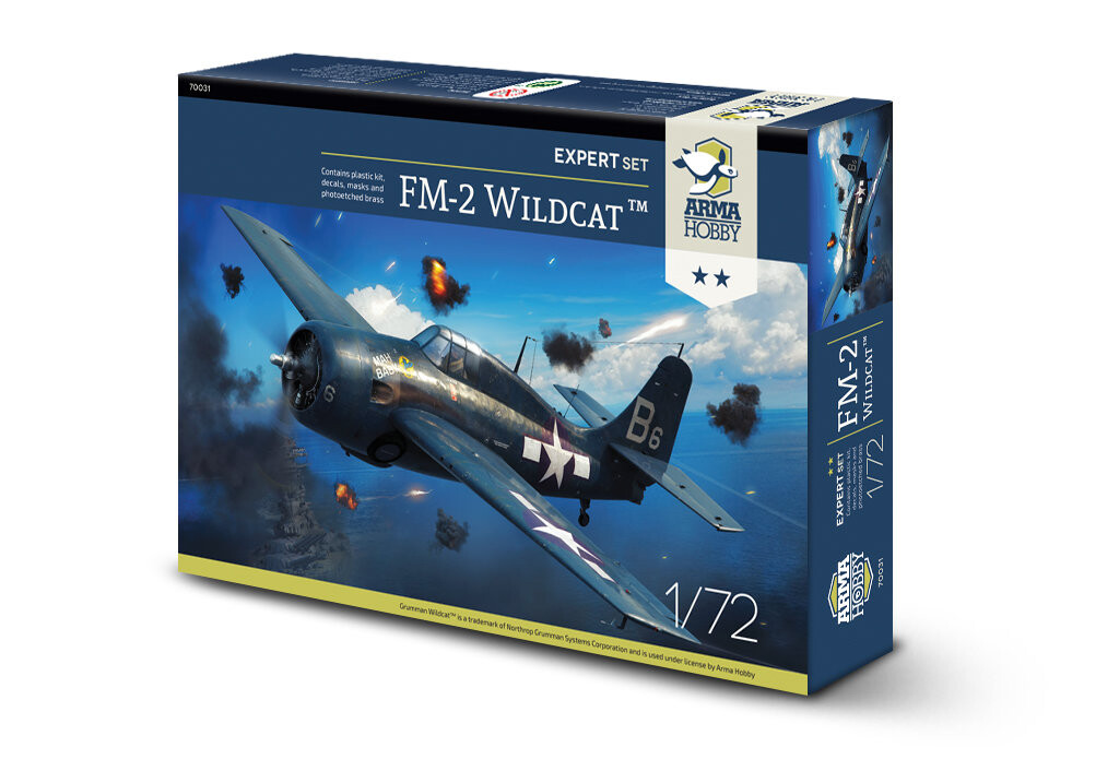

70031 FM-2 Wildcat (экспертный набор) Arma Hobby