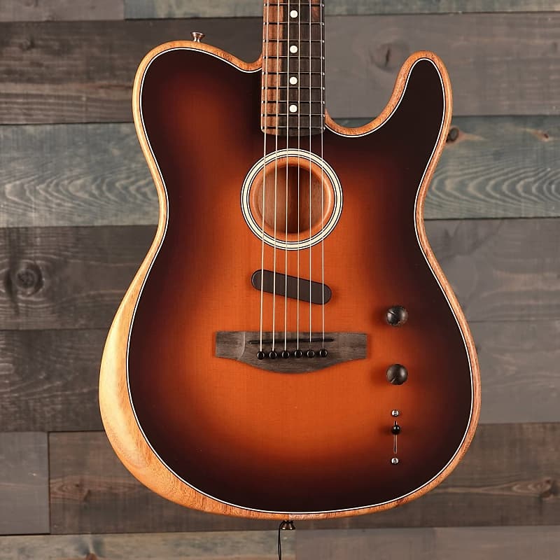 

Акустическая гитара Fender American Acoustasonic Telecaster Sunburst w/Premium Gig Bag