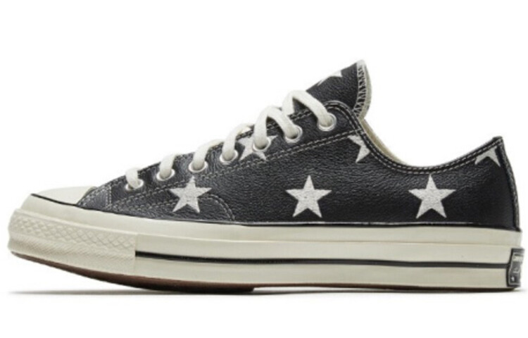

Низкие кроссовки Converse Unisex Leather Archive Prints Chuck 70, цвет Черный