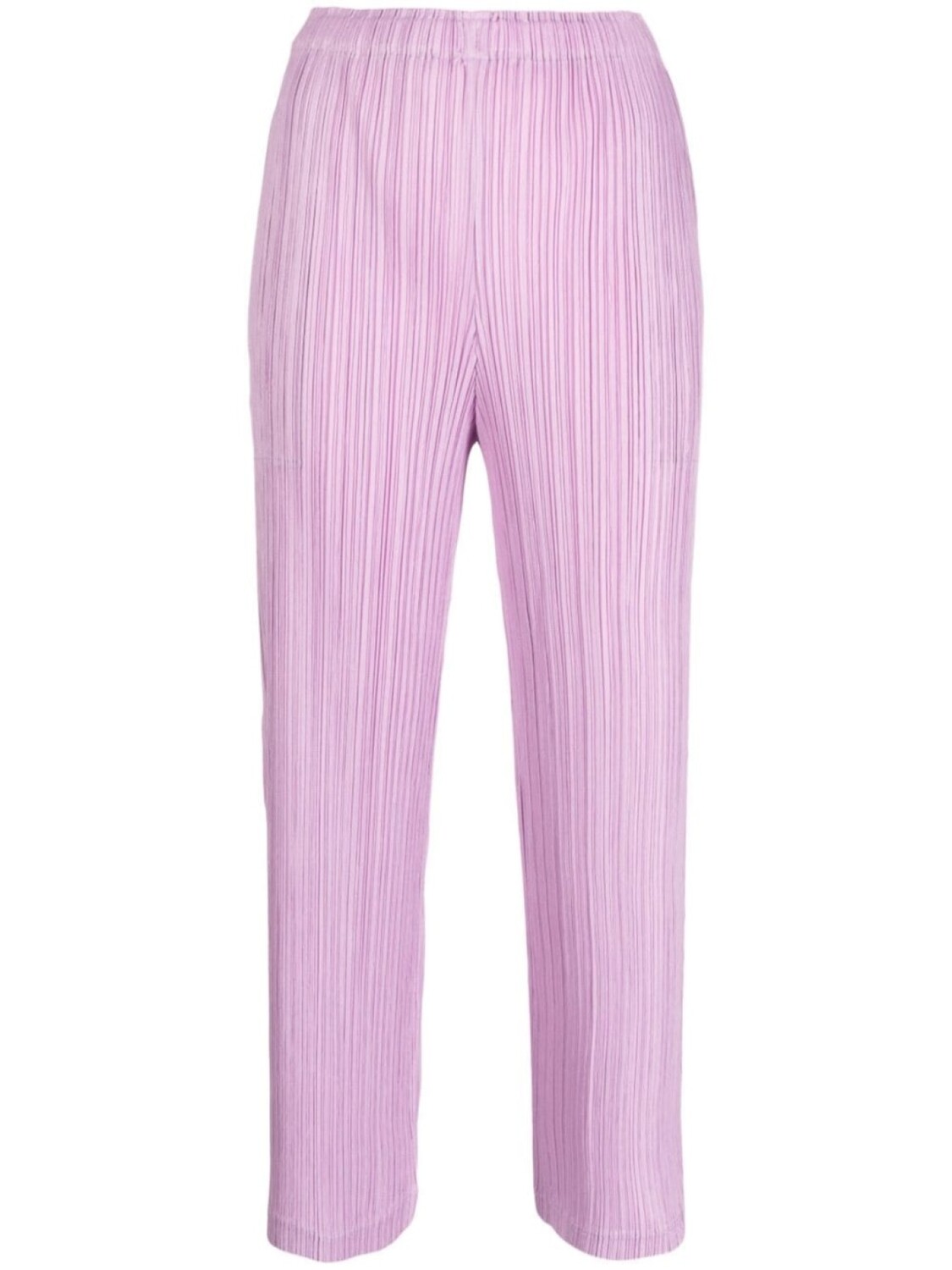 

Укороченные брюки со складками Pleats Please Issey Miyake, фиолетовый