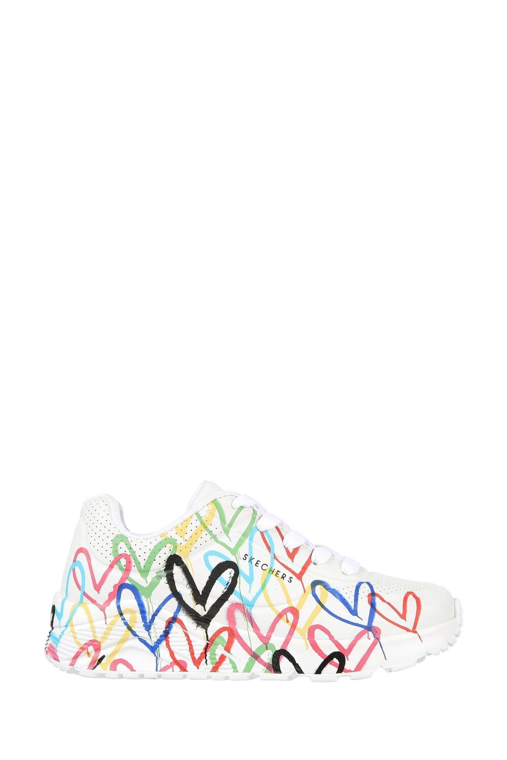 

Детская спортивная обувь Uno Lite Spread The Love Skechers, белый