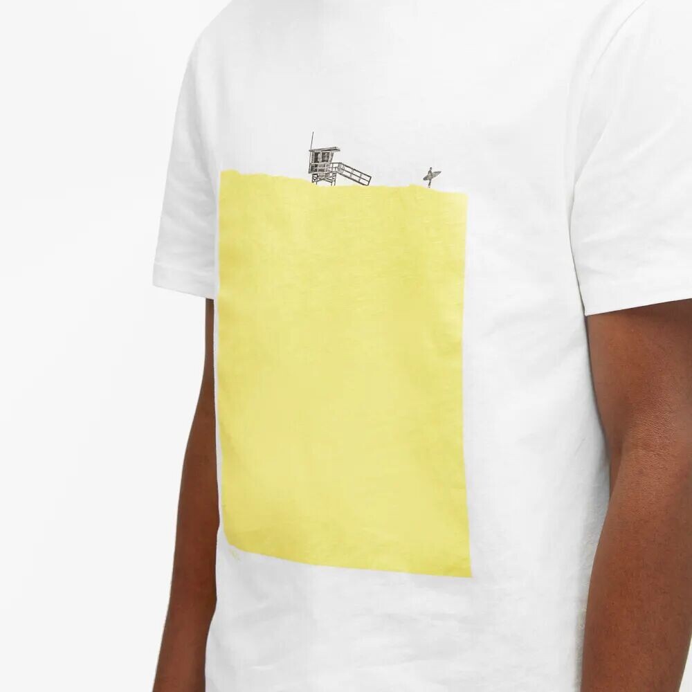

A.P.C. Футболка с надписью «crush», желтый