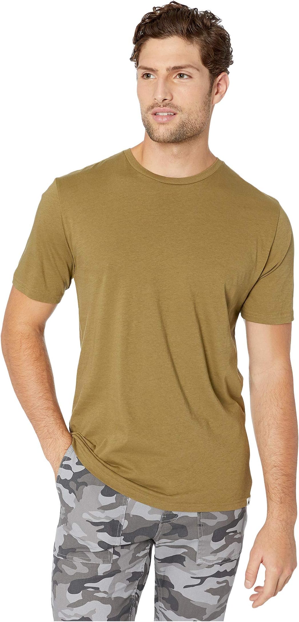 Классическая футболка с коротким рукавом Burton, цвет Martini Olive