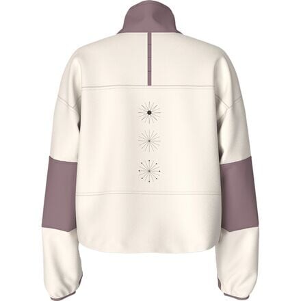 

Пуловер Trailwear Fantasy Ridge Flash с молнией 1/2 женский The North Face, цвет Gardenia White/Fawn Grey