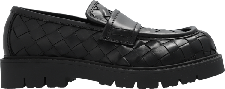 Кроссовки Bottega Veneta Haddock Loafer 'Black', черный туфли bottega veneta haddock черный