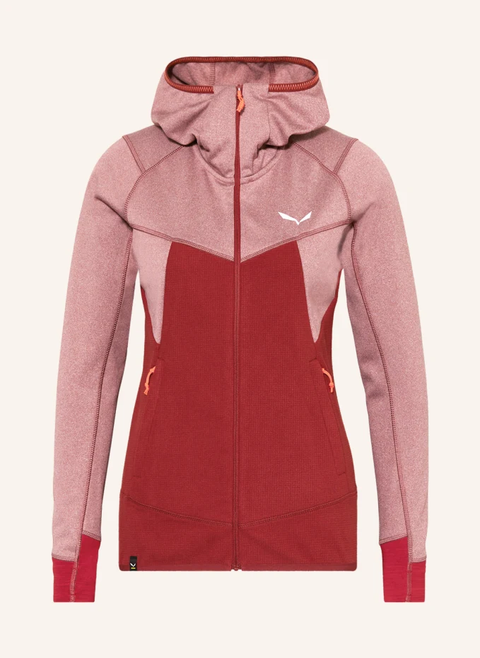 

Куртка среднего слоя puez polarlite Salewa, красный