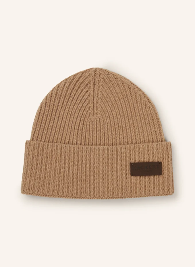 

Кашемировая шапка Hackett London, бежевый