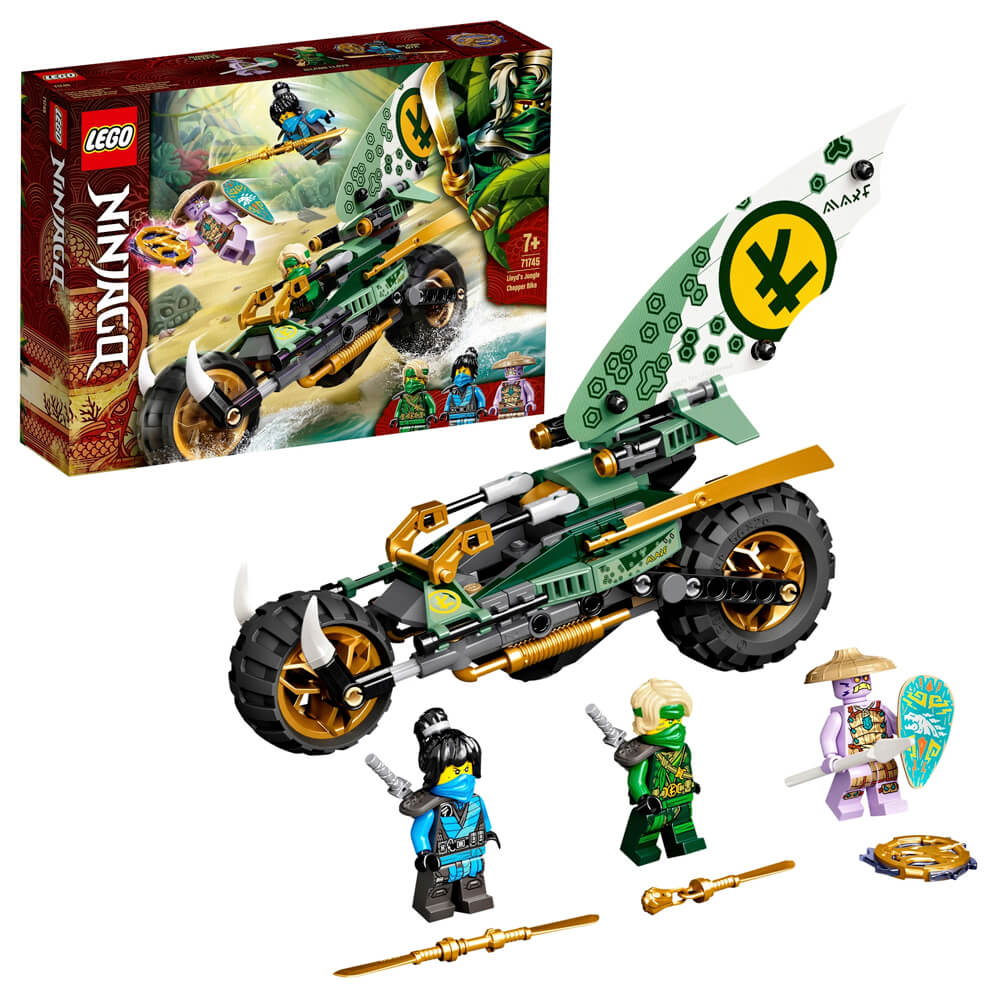 Конструктор LEGO Ninjago 71745 Мотоцикл Ллойда для джунглей