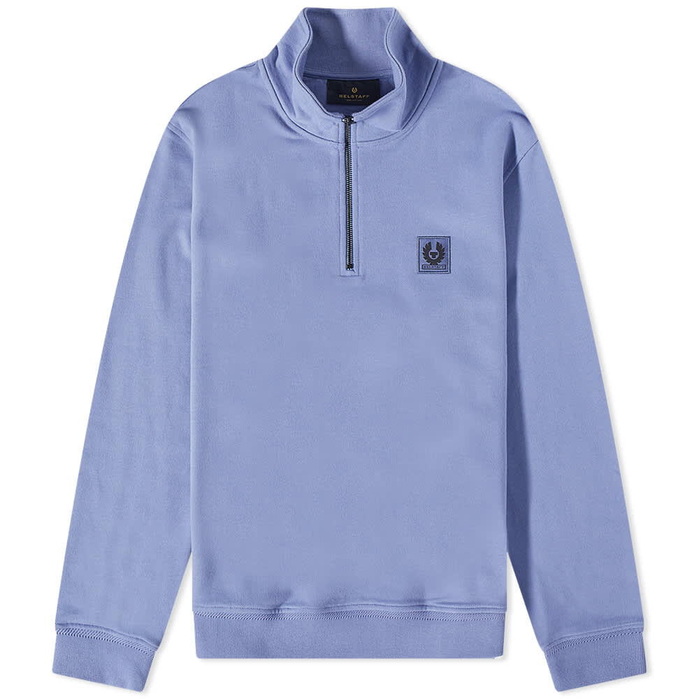 

Толстовка Belstaff Quarter Zip Sweat, Синий