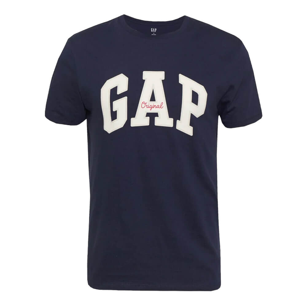 

Футболка Gap Logo Arch, синий