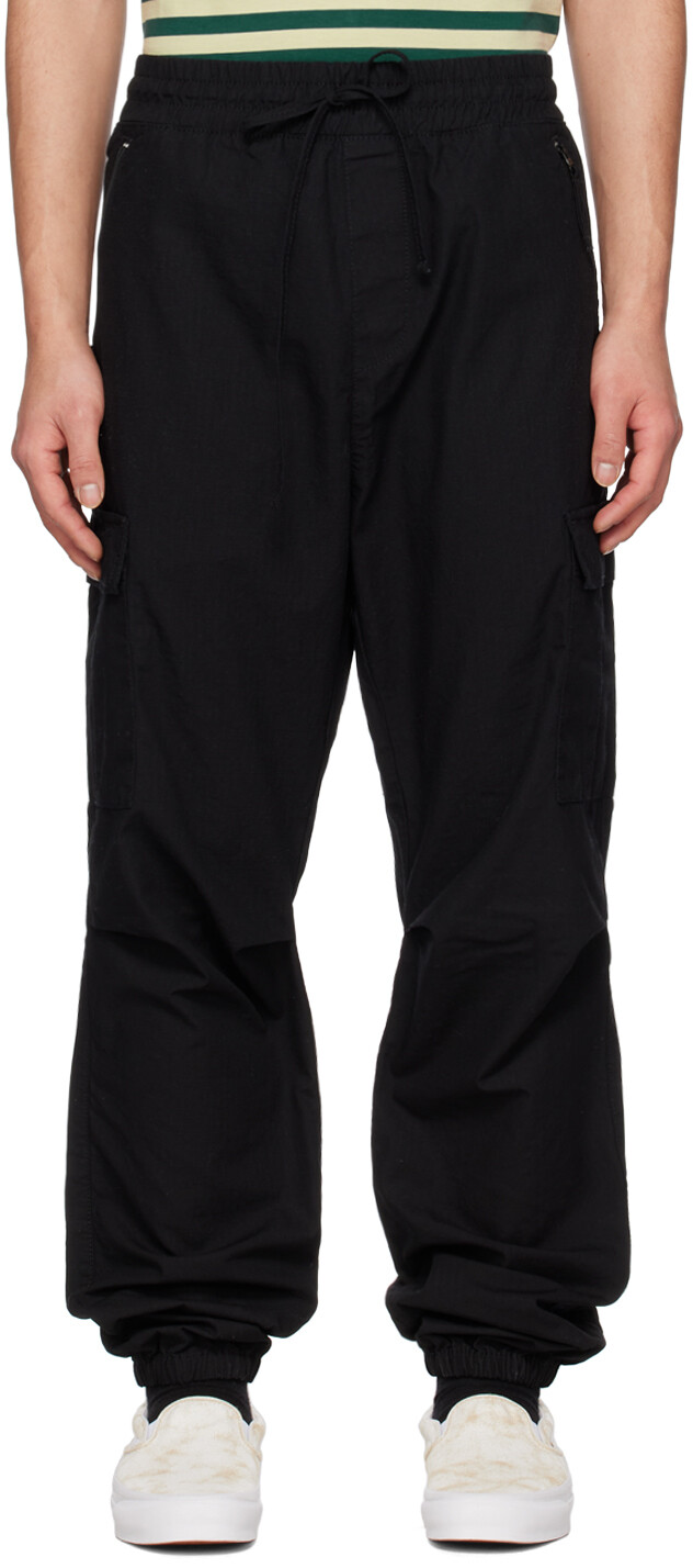 

Черные брюки карго с кулиской Carhartt Work In Progress, Черный