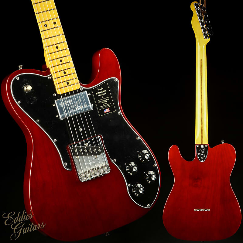 

Fender American Vintage II 1977 Telecaster Custom - вино American Vintage II 1977 Telecaster Custom - Wine
