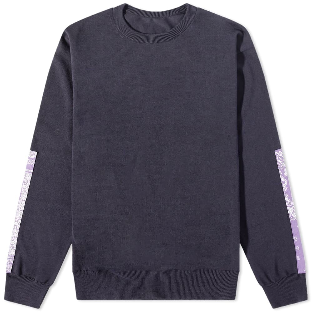

Джемпер SOPHNET. Bandana Patch Sleeve Knit