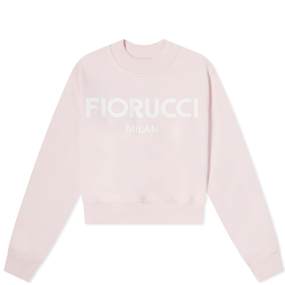

Джемпер Fiorucci Milan Crop Crew Sweat, Белый