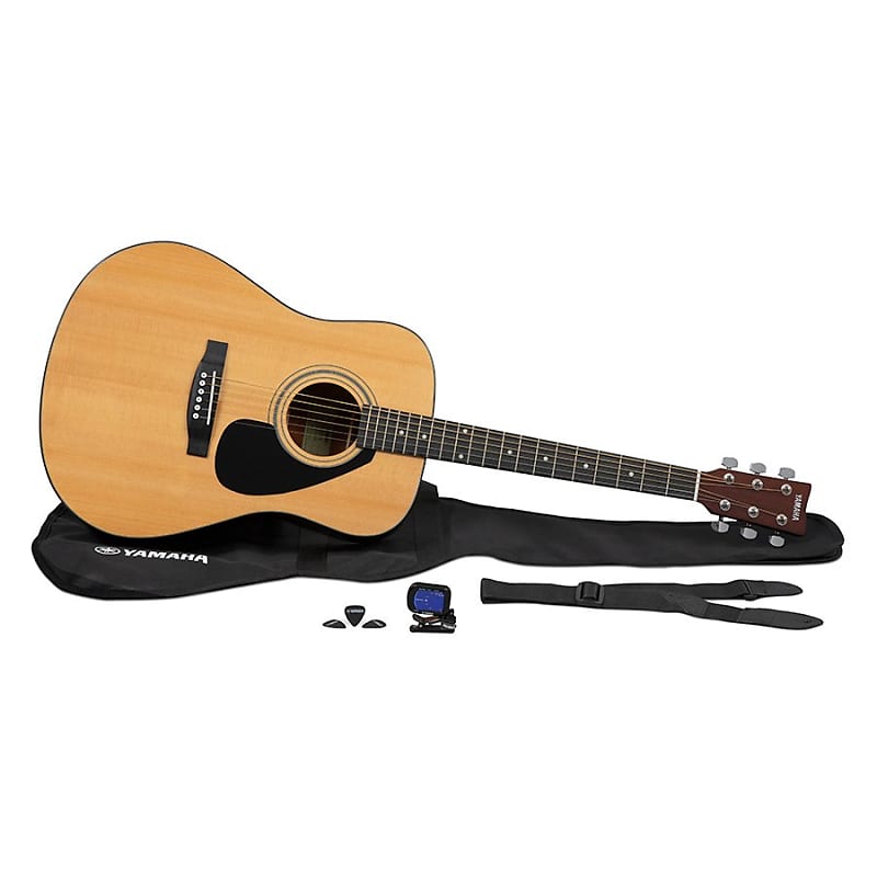 Комплект акустической гитары Yamaha Gigmaker Standard 2020-х годов — цвет натуральный Gigmaker Standard Acoustic Guitar Pack цена и фото