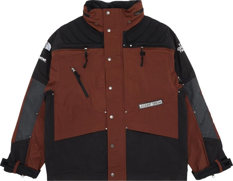 

Куртка Supreme x The North Face Steep Tech Apogee Jacket 'Brown', коричневый