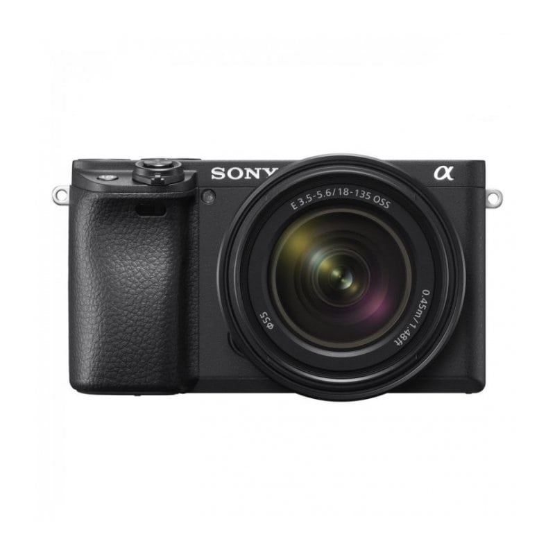 цена Беззеркальный фотоаппарат Sony Alpha α6400, kit 18-135mm, f/3.5-5.6, черный