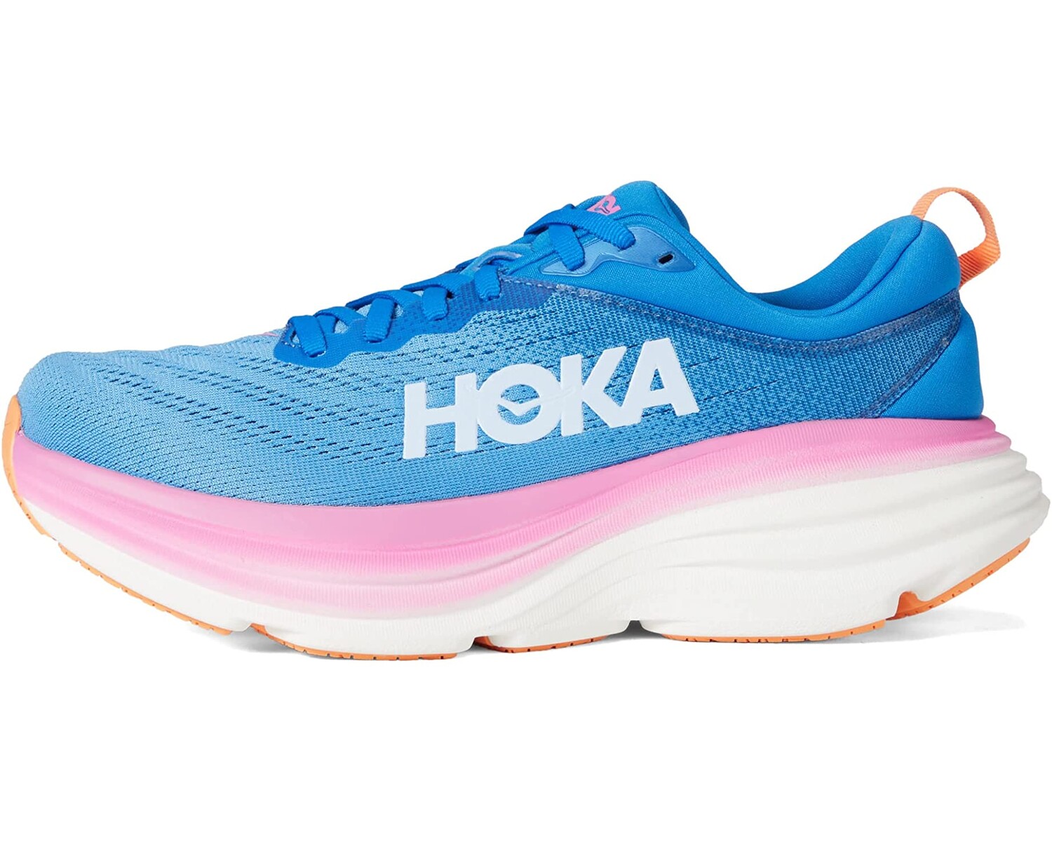 

Кроссовки Hoka Bondi 8, небесно-голубой/розовый