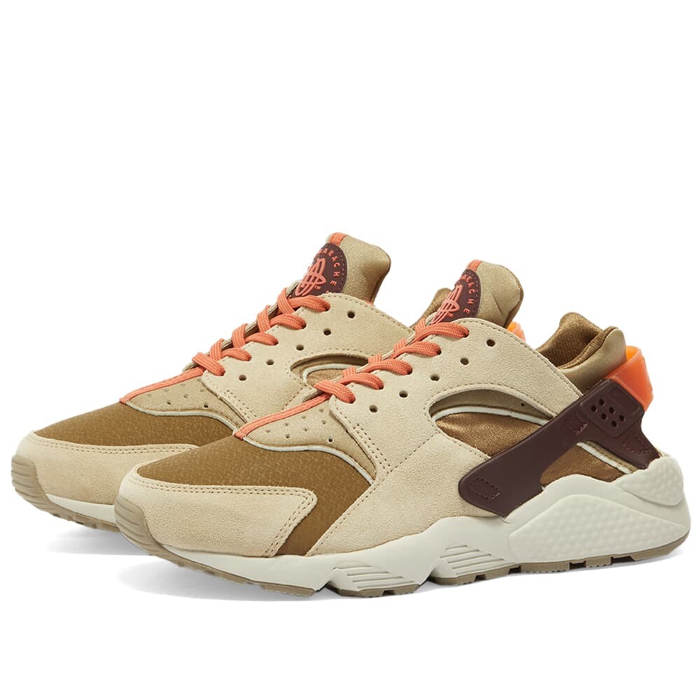 

Кроссовки Nike Air Huarache, бежево-зеленый