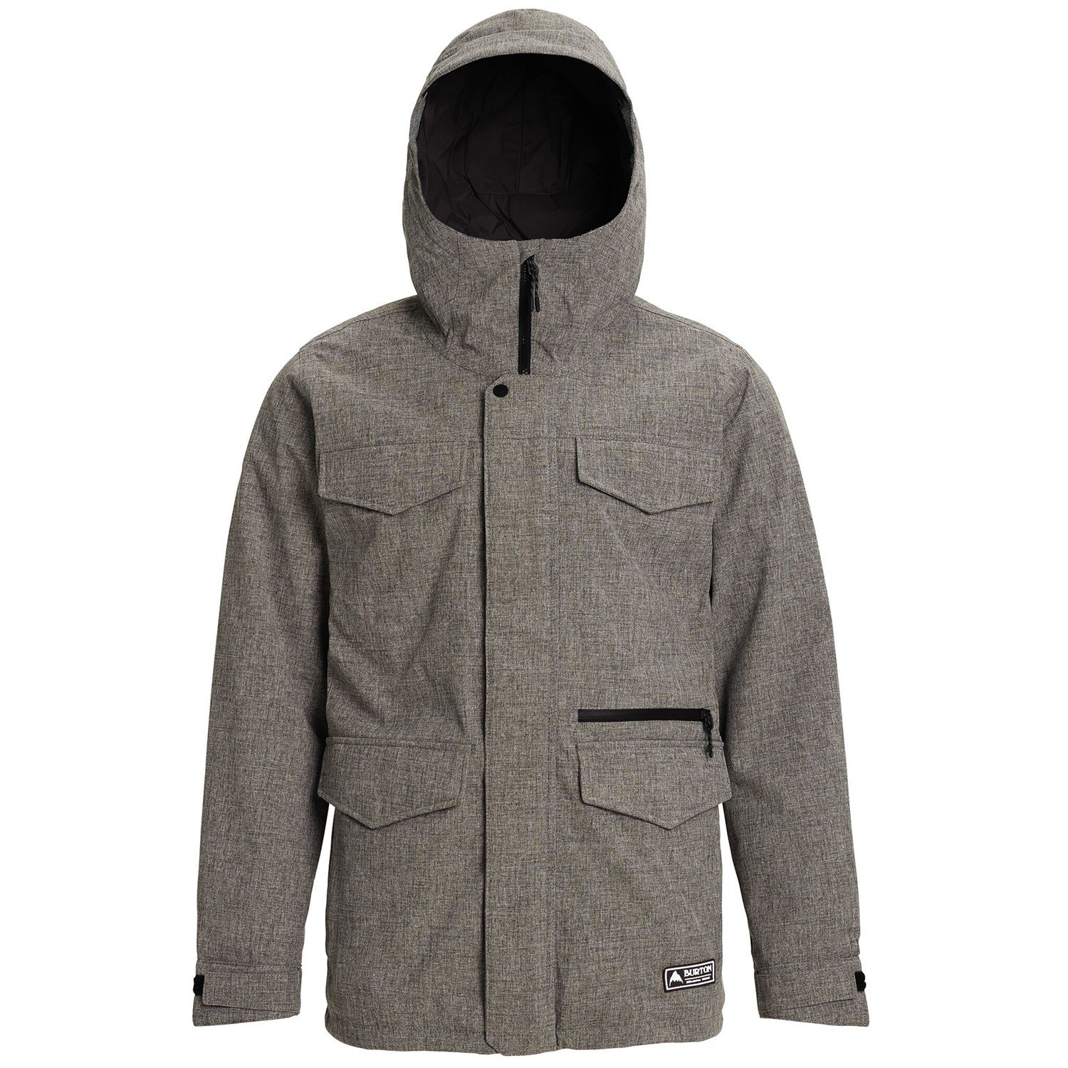 Куртка Burton Covert утепленная, серый куртка утепленная мужская termit серый