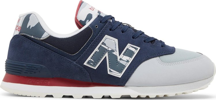 

Кроссовки New Balance 574 'Natural Indigo Camo', синий