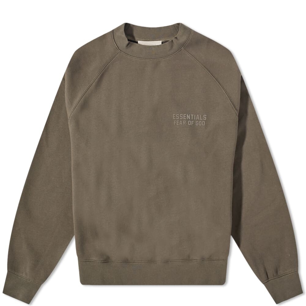 

Толстовка Fear of God Essentials Crew Sweat, Серый