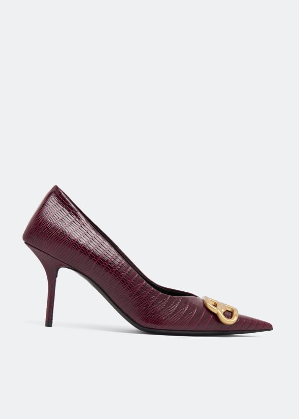 

Туфли BALENCIAGA Square Knife pumps, бордовый