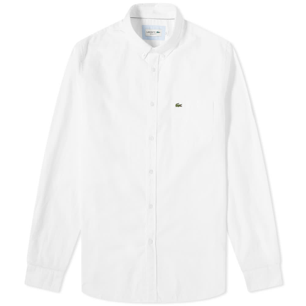 

Рубашка Lacoste Button Down Oxford Shirt