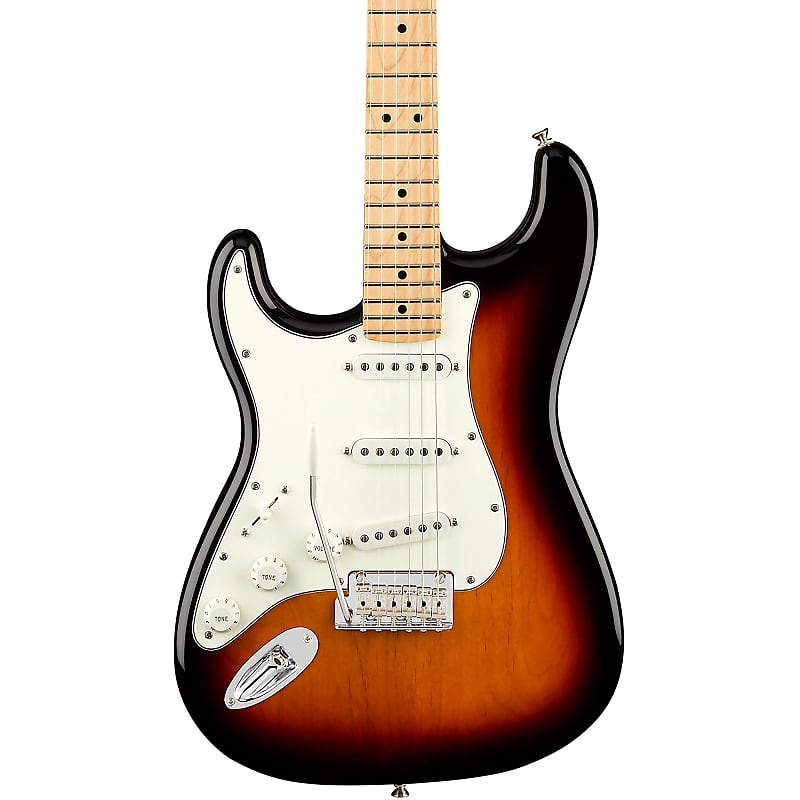 Fender Player Stratocaster Left-handed 2022 3-Tone Sunburst с кленовой накладкой