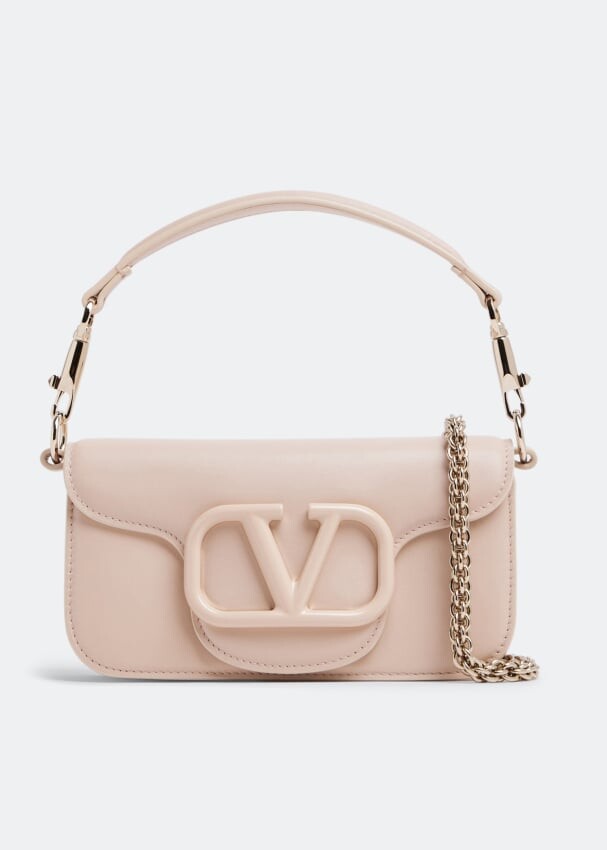 

Сумка VALENTINO GARAVANI Locò small shoulder bag, розовый