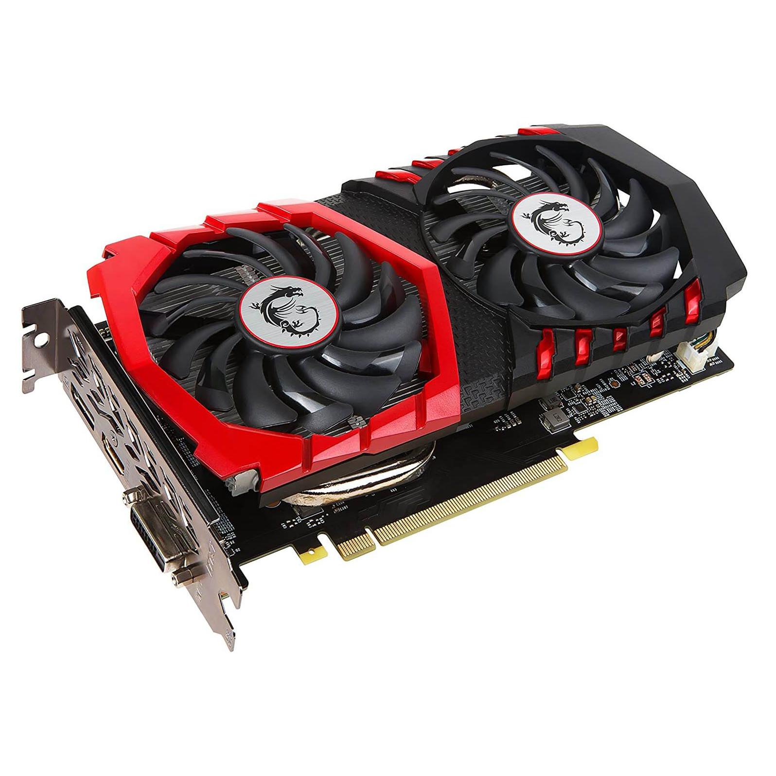 Видеокарта MSI GeForce GTX 1050 TI GAMING X 4G, 4GB