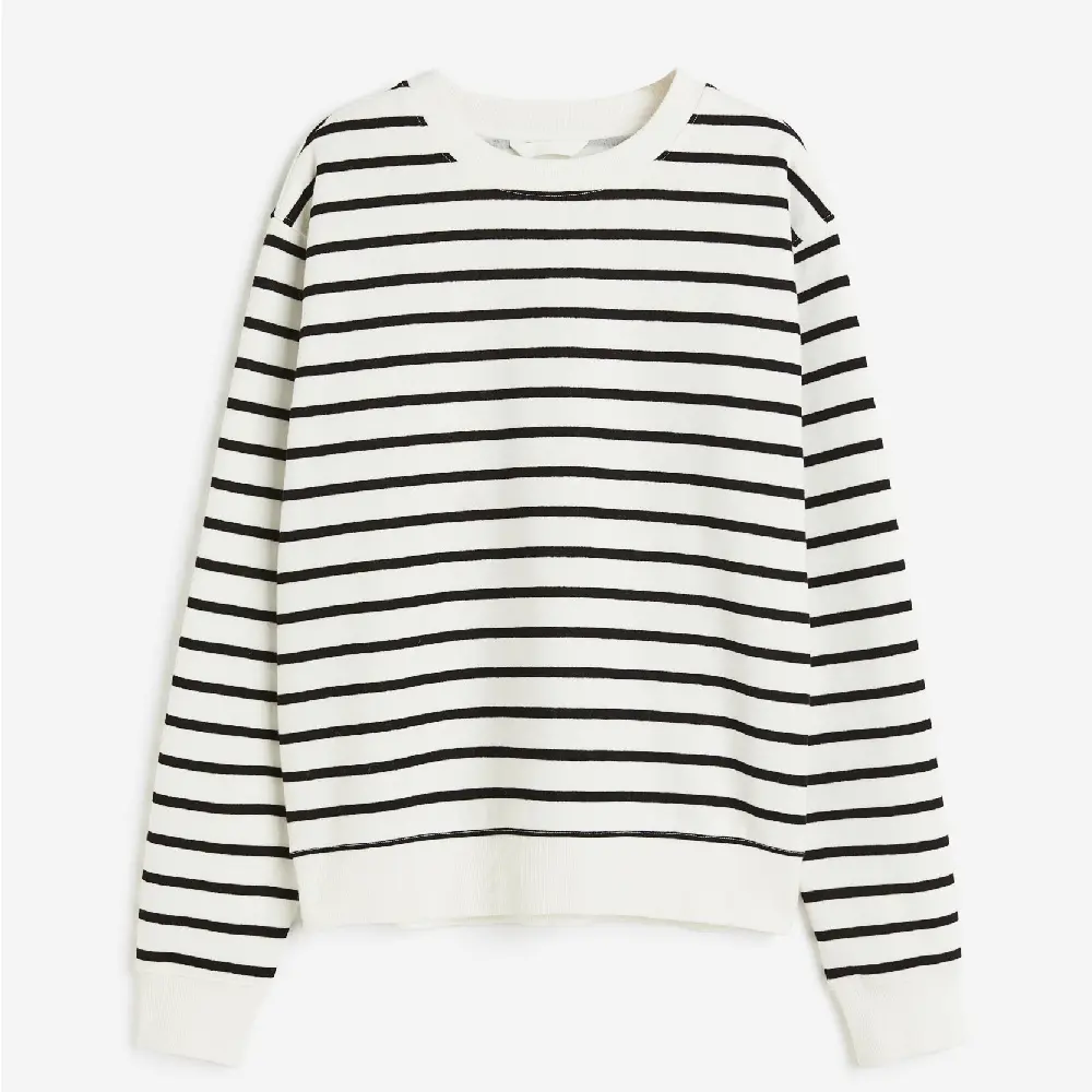 

Свитшот H&M, белый/черный